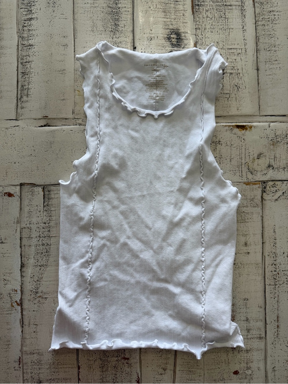 Free People Intimately Better This Way White Tank Top - Picture 6 of 11